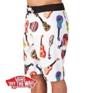 Vans Off the Wall Ukulele Board Shorts Swimming Trunk Size 34